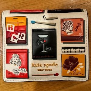 SOLD Kate Spade Morgan Matchbox Bifold Leather Wallet